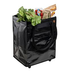 CleverMade Foldable Tote Bag on Wheels NEW