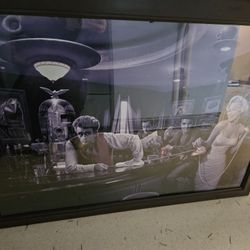 Marilyn Monroe, Elvis Presley, Etc. Painting