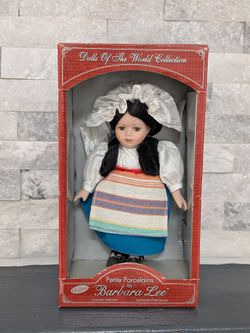 Dolls Of The World Collection Petite Porcelains series created by Barbara Lee