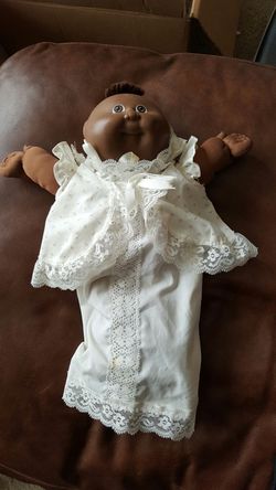 Rare Vintage Black African American Cabbage Patch Kid 1978, 1982 Appalachian Art Working