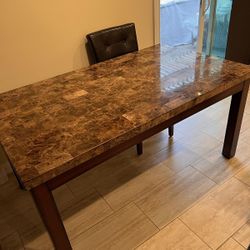 Marble Kitchen Table 