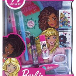 Barbie Scrapbooking Kit - Includes 99 Stickers, Scrapbook, Markers & More
