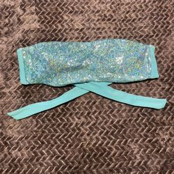 Glittery Bikini Top