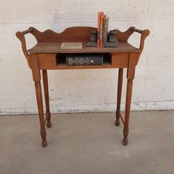 Antique Wood Wash Stand / End Table - $30