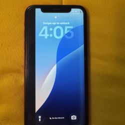 iPhone 11 with a broken screen