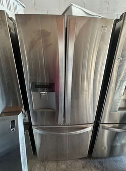 Kenmore Elite French Door Fridge – Stainless, Ice/Water Dispenser