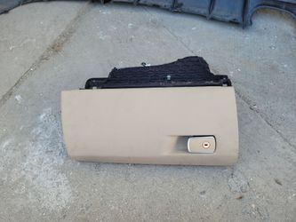 Car Glove Box Door with Latch