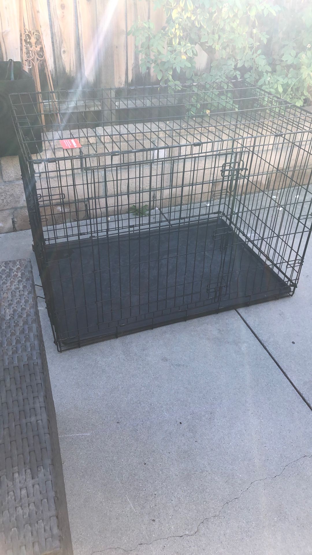 Large Folding Dog Crate