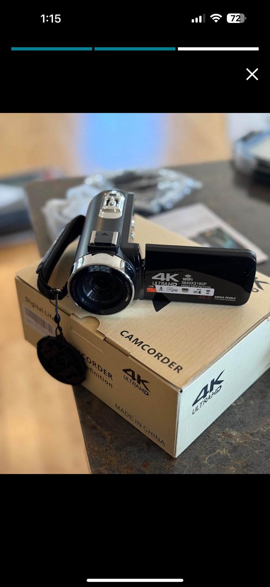 4k Video Camera