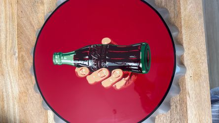 Vintage Coca Cola sign