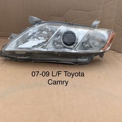 For 2007-2009 Toyota Camry Projector Headlights Replacement Assembly  LEFT Front 