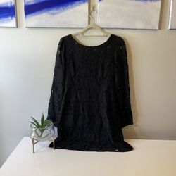 MM Couture Backless Black Dress