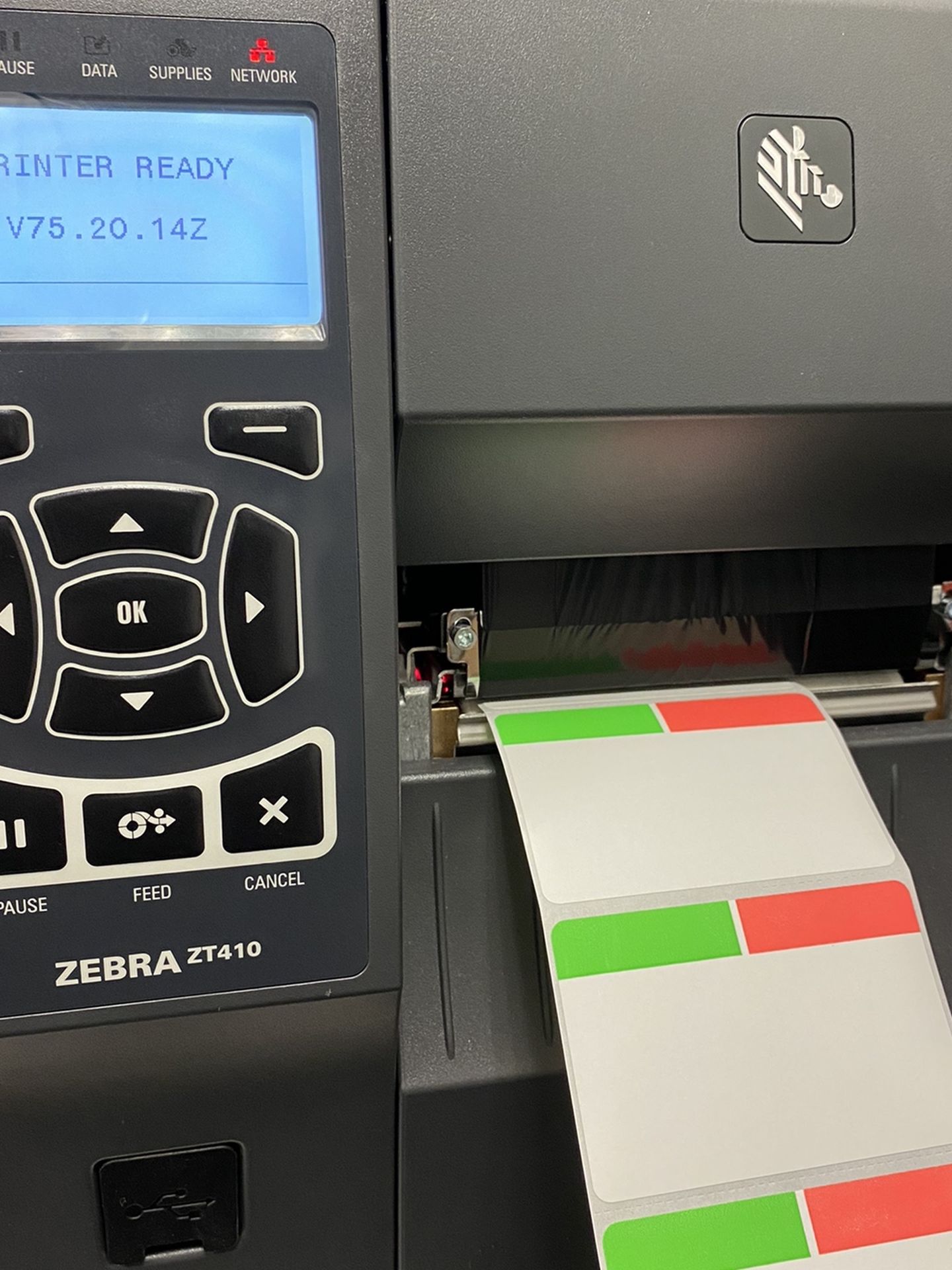 Zebra Z T410 203 dpi Thermal Label Printer New