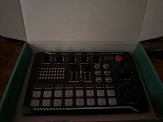 Portable Live Sound Card Mixer