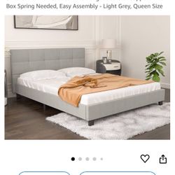 Queen Size Tufted bed frame 