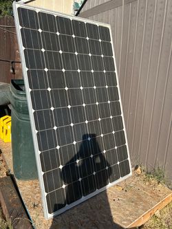 Big solar panel