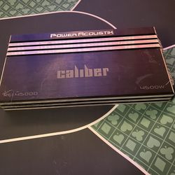 PowerAcoustik Caliber REI4500D Amplifier