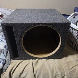 Single 12 In Subwoofer Box