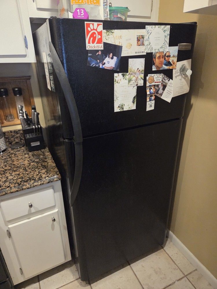 Black Frigidaire Refrigerator