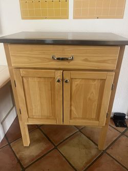 Metal Top Standing Cabinet