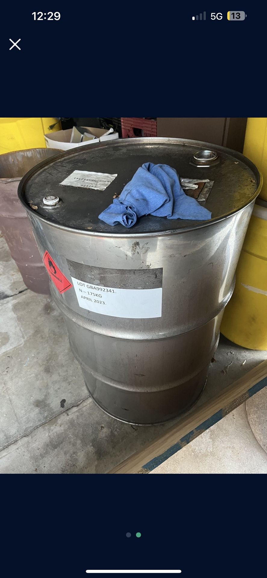 55 Gallon Close Top