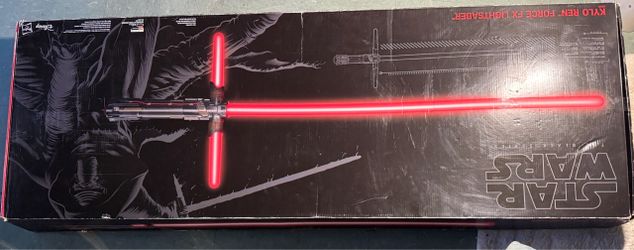 Star Wars kylo Ren lightsaber