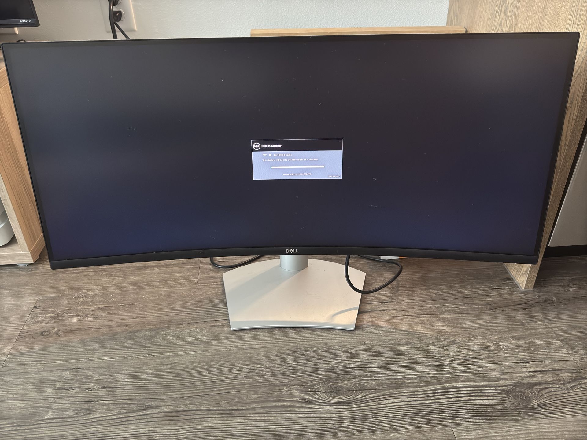 34in Dell Curved Monitor