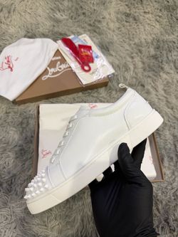 White red bottoms w spikes