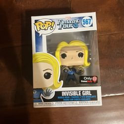 Invisible Girl GameStop Exclusive Funko Pop