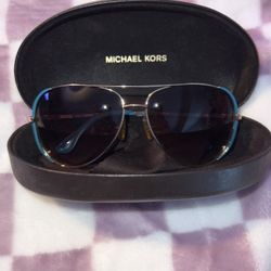 Michael Kors Aviator Sunglasses 