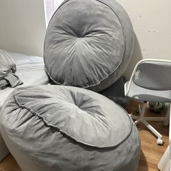 2 Bean bag chairs for adult