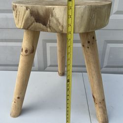 Natural Wood Tree Trunk Slab Accent End/Coffee Table 3 legs 24x26x16 free ship!. Barely used in good condition with minor cosmetic blemishes. One of t
