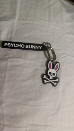 Psycho Bunny Key Chain. Authentic