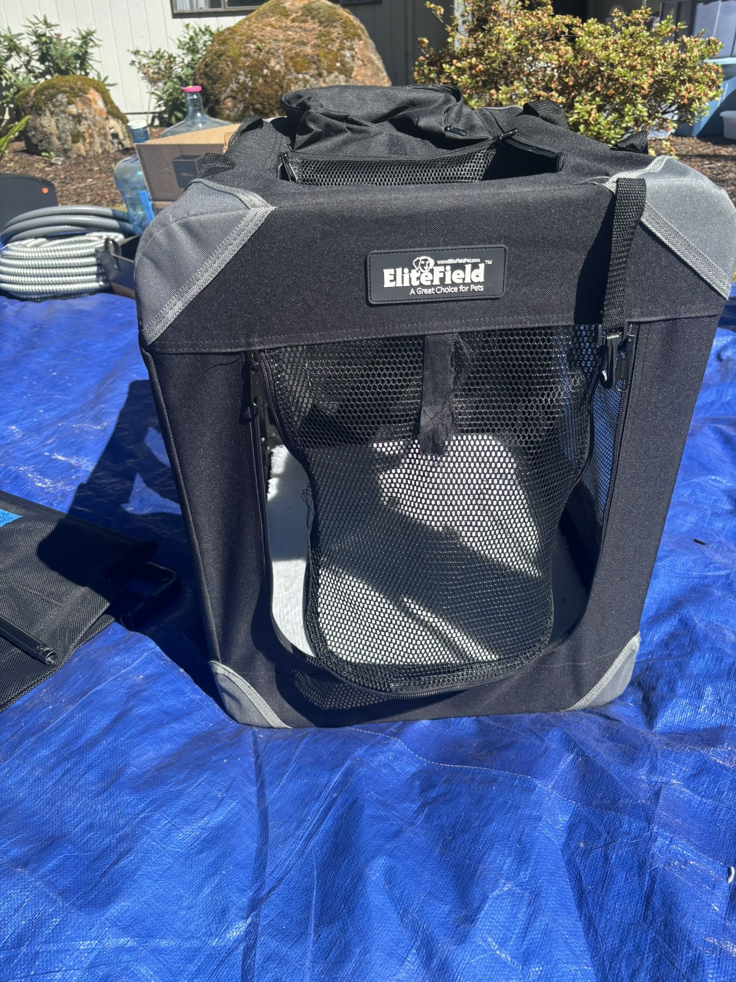 Soft Side Dog Crate With Bag