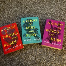 ACOTAR Sarah J Maas Series 1-3 Books 