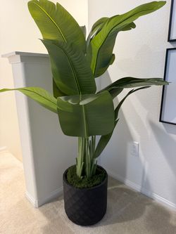 Artificial Palm Tree-Banana Leaf