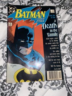 Batman 1988 DC comics, Death in the Family