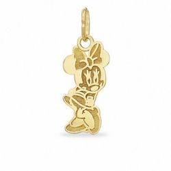 10kt Dije De Oro Minnie