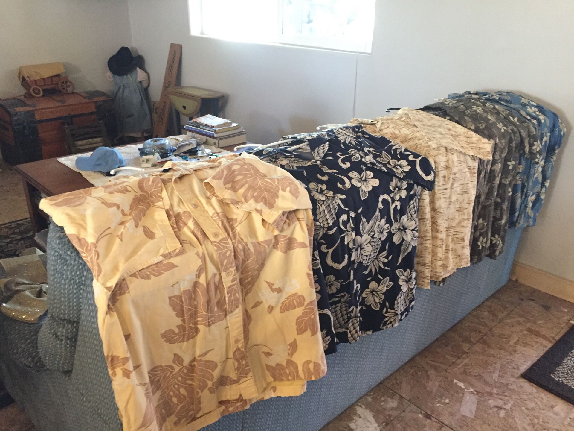5 shirts