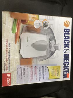 Black & Decker Fruit and Vegetable Juice Extractor