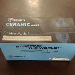 R1 Concepts Rear Ceramic Brake Pads For 2003-2019 Nissan Infiniti Altima, Maxima, 350Z, Sentra, Pathfinder, Rogue, G35