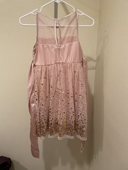 pink girls dress