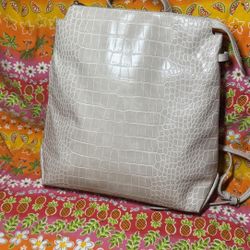 A New Day (Target) - crocodile Embossed backpack 