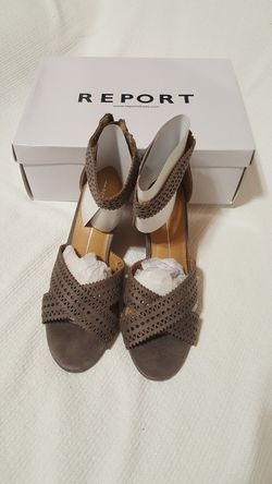 Report women's shoes Sharon leather peep