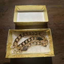Fashion/Prop Gold Chain Bracelet