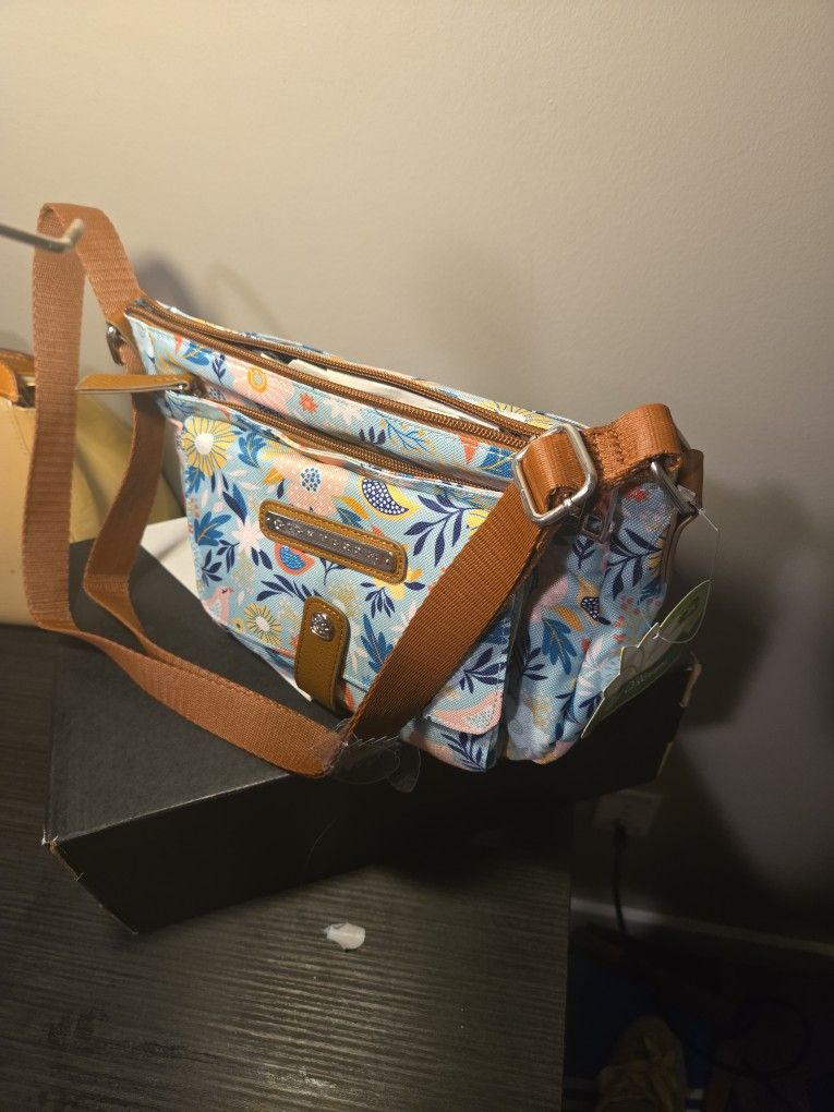 Lily Blooom Floral Crossbody Bag NWT