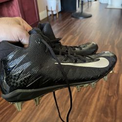 Football Cleats Nike Alphamenace Size 10