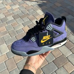 Jordan 4 Imperial Purple (Lakers) Size 8.5