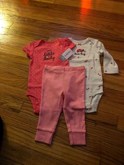Carters set (Aunties Little Lady)