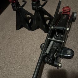 Team Mechanix 2 Ton Jack Stands And Jack